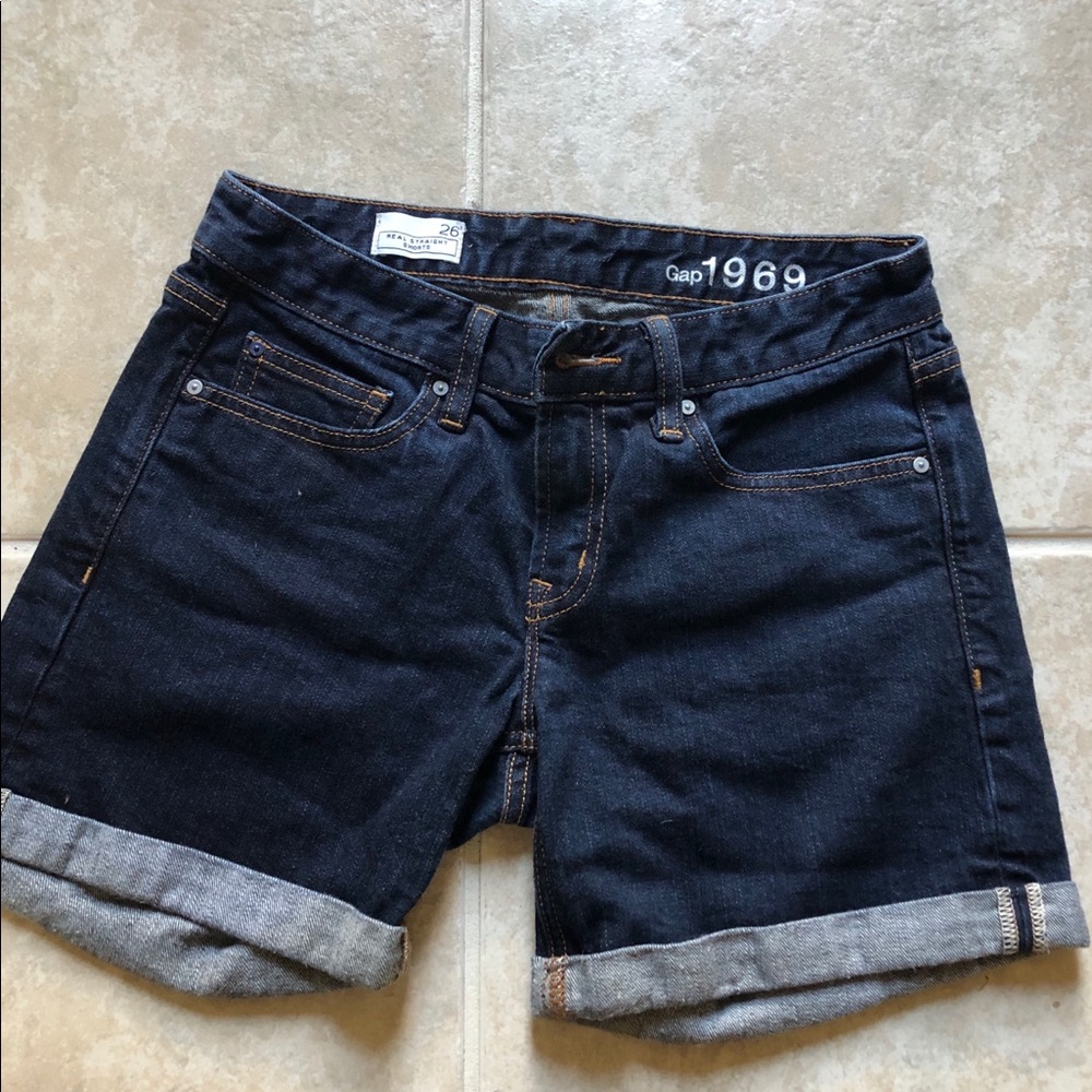Gap jean shorts